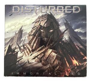 Disturbed Immortalized CD Deluxe Edition Album 2015 Excellent Pre Owned!